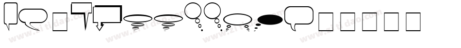 CK Balloons字体转换